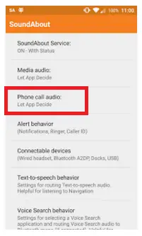 celular mudo durante chamada no Android