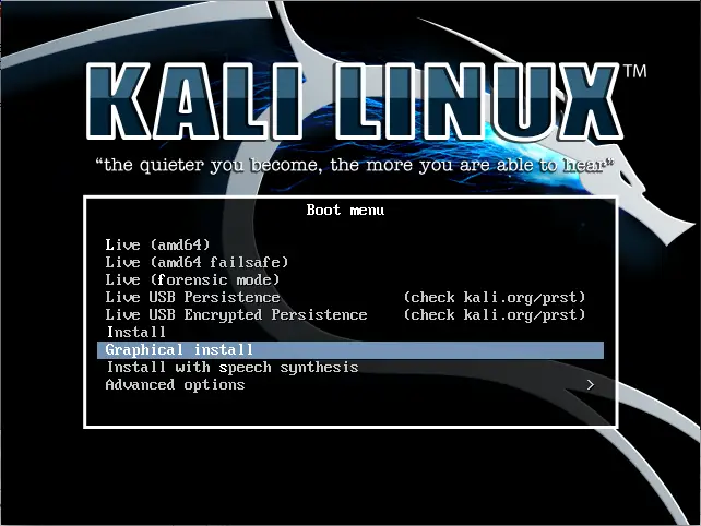 kali linux