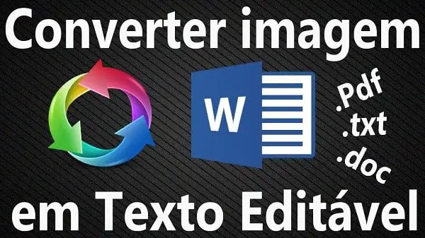 Como converter online uma imagem em um texto editável 1