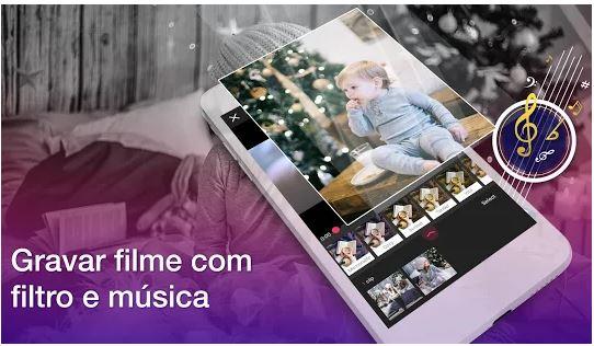 Top 3 aplicativos grátis para fazer vídeo com fotos e música 3