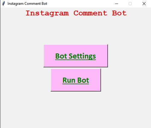 Download Bot Para Comentar Sorteio no Instagram 1