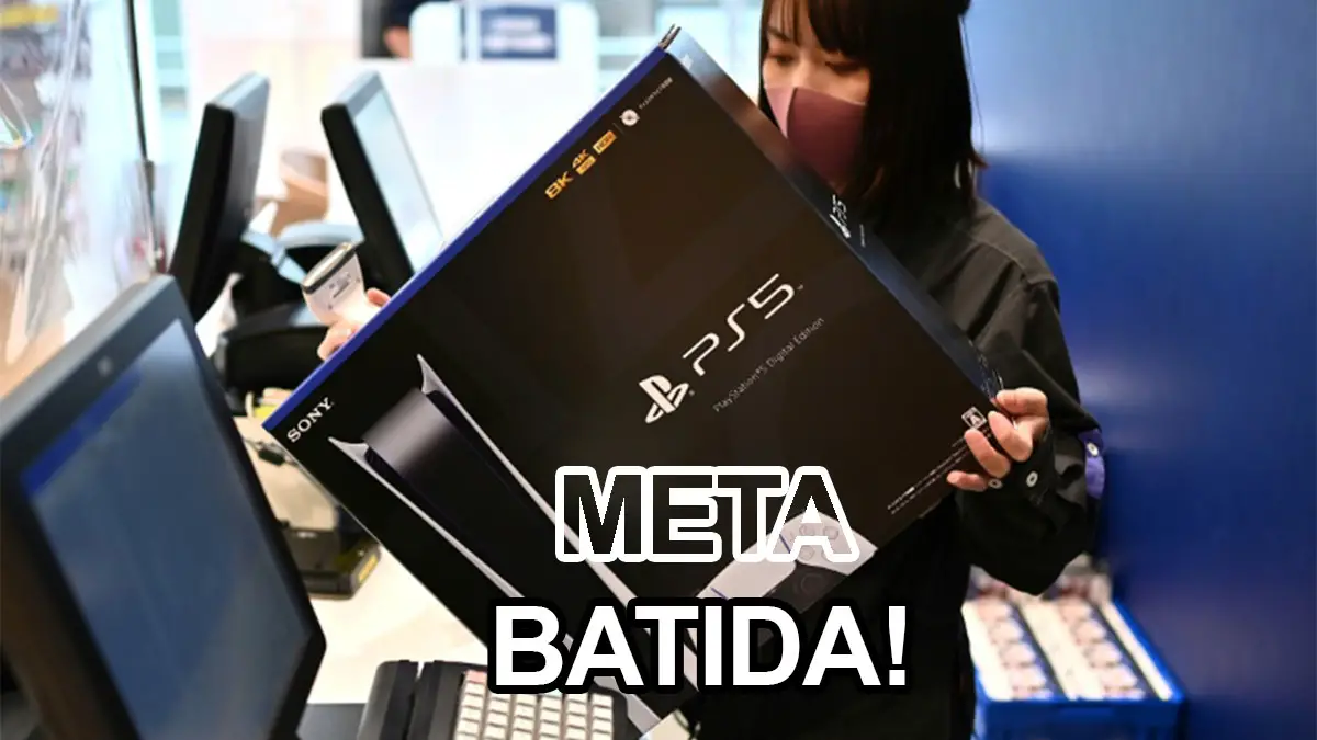 Sony quebra recorde de vendas com PS5 e estabelece nova meta ambiciosa 1