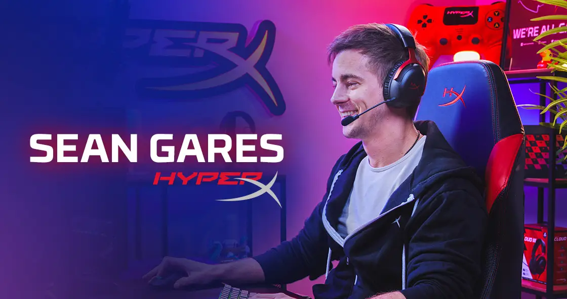 HyperX anuncia Sean Gares como embaixador da marca