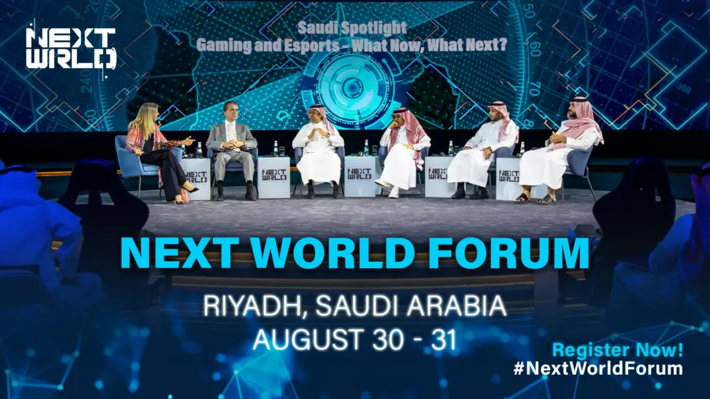 Gigantes da indústria de jogos se reúnem em Riad no Next World Forum 2