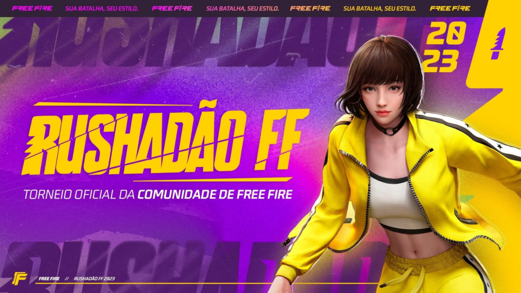 Garena promove o Rushadão FF, o primeiro torneio oficial da comunidade de Free Fire 1