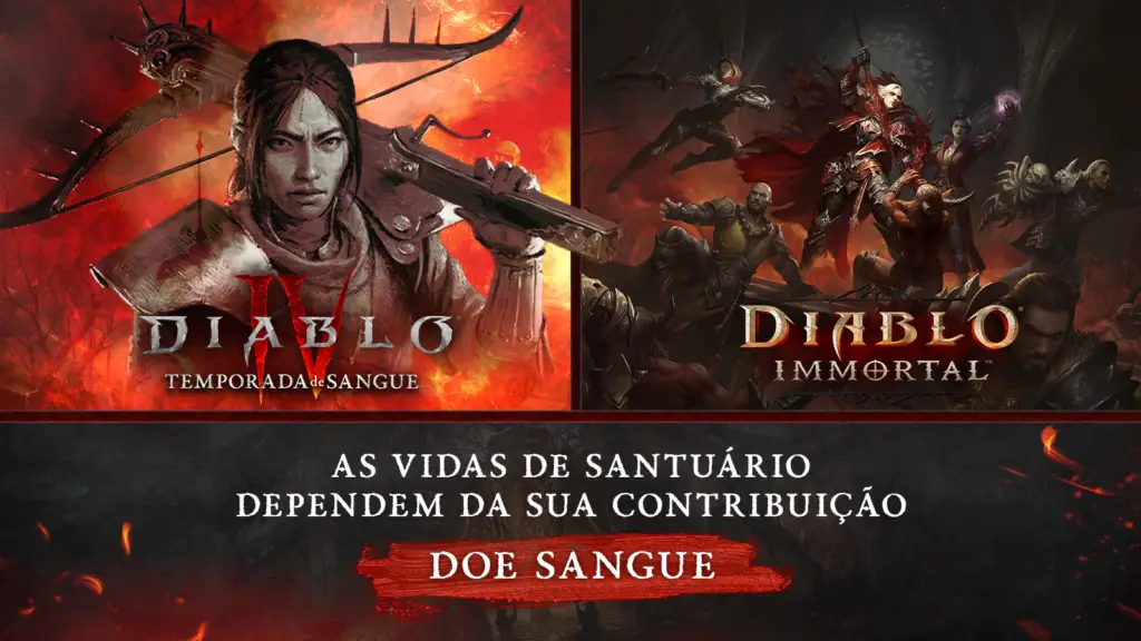 Diablo IV e Diablo Immortal realizam campanha de doação de sangue em São Paulo 2