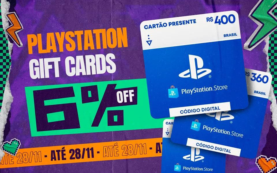Hype Games traz descontos em cartões presentes da PlayStation Store 1