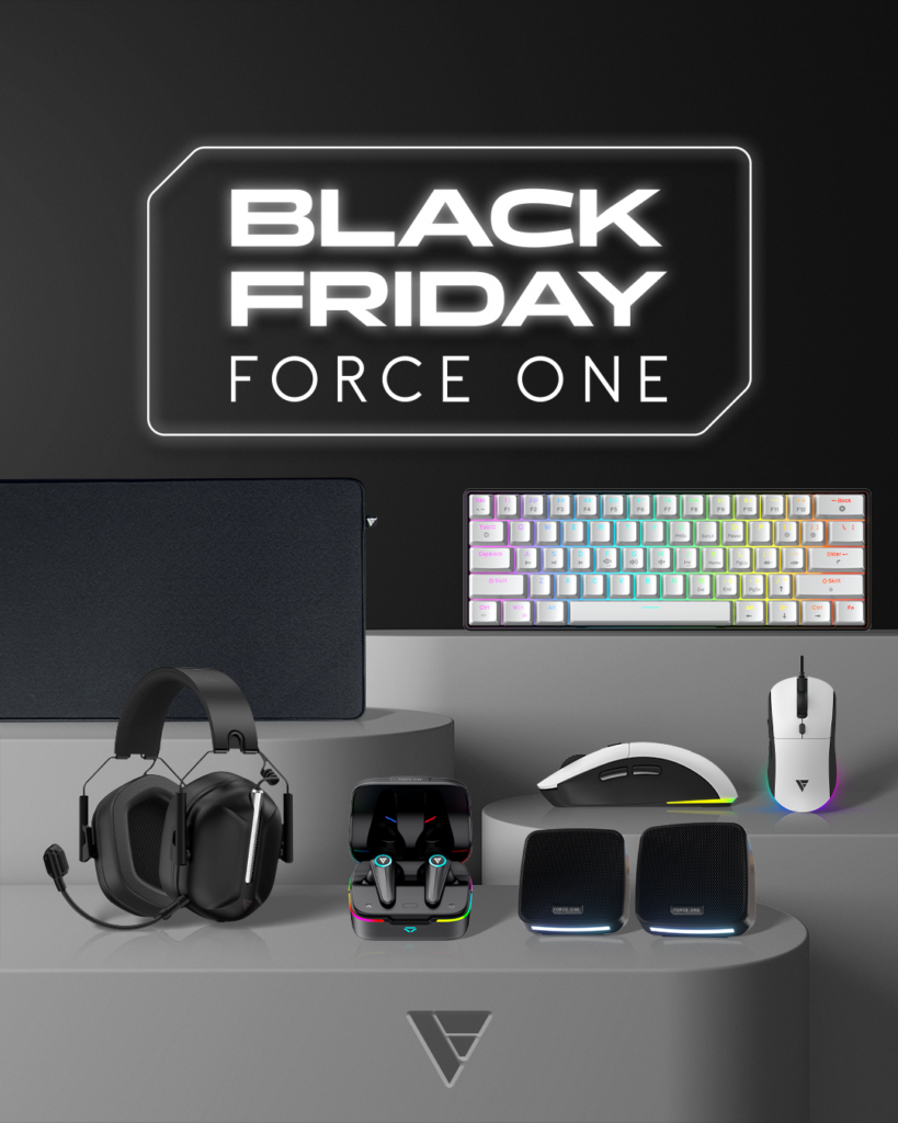 Black Friday da Force One tem produtos de alta performance a partir de 59 reais e mais 1