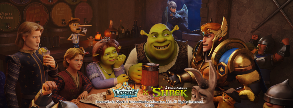 Lords Mobile recebe personagens de Shrek, da DreamWorks Animation 1