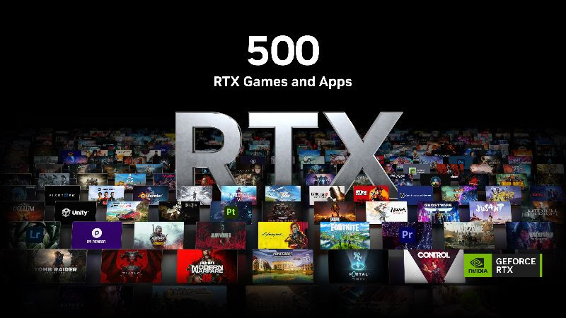 NVIDIA comemora marca de 500 jogos e softwares compatíveis com tecnologias RTX 1