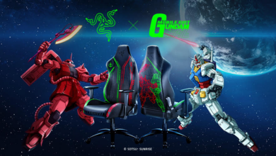 Razer lança coleção exclusiva de produtos inspirada no anime Mobile Suit Gundam 2
