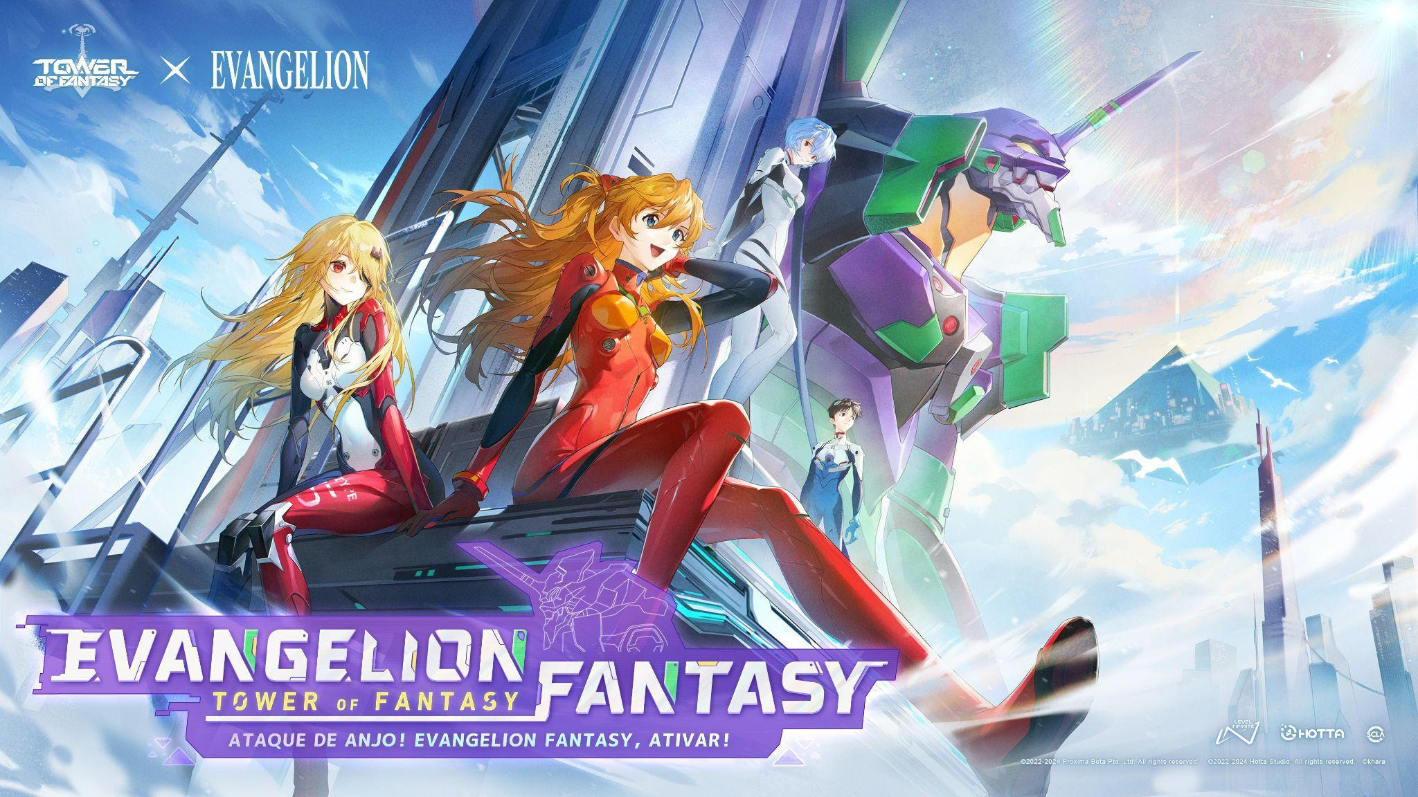 Neon Genesis Evangelion chega a Tower of Fantasy no próximo mês 1