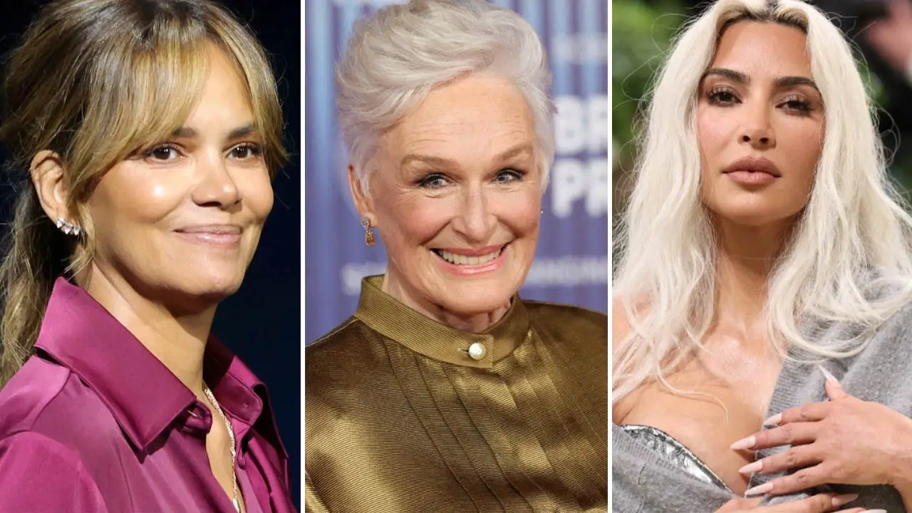 Kim Kardashian, Halle Berry e Glenn Close