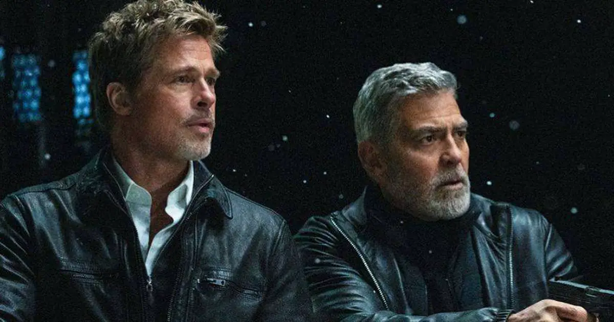 Brad Pitt e George Clooney em Lobos: Primeira imagem revela mistério e ação! 1