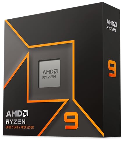 AMD Ryzen™ 9 9900X 12 núcleos, 24 threads, processador de desktop desbloqueado